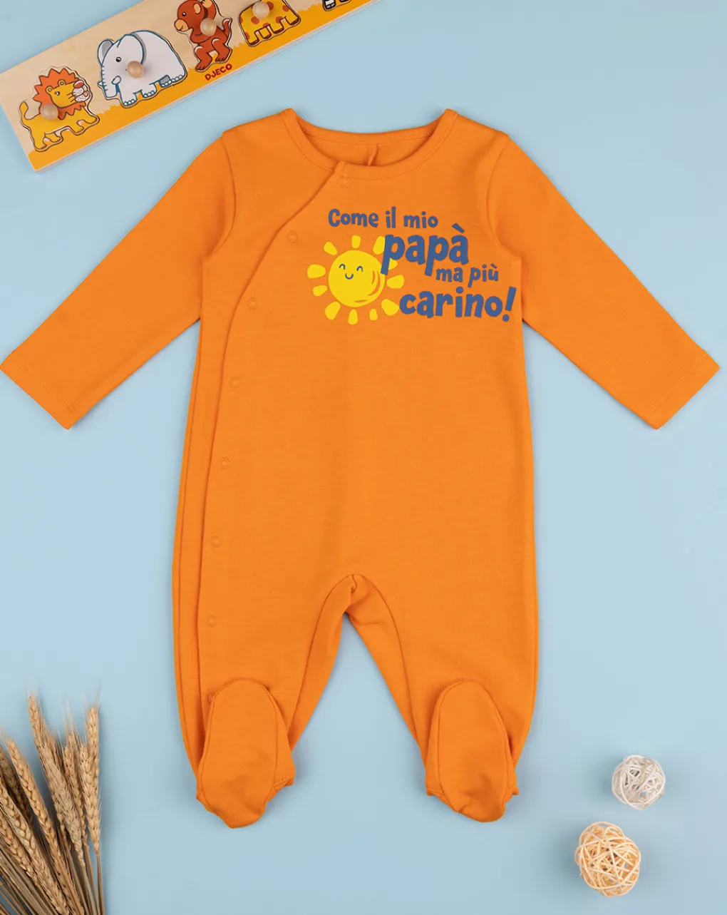 Prenatal Abiti Completi E Tutine-Tutina Ciniglia Bimbo Orange