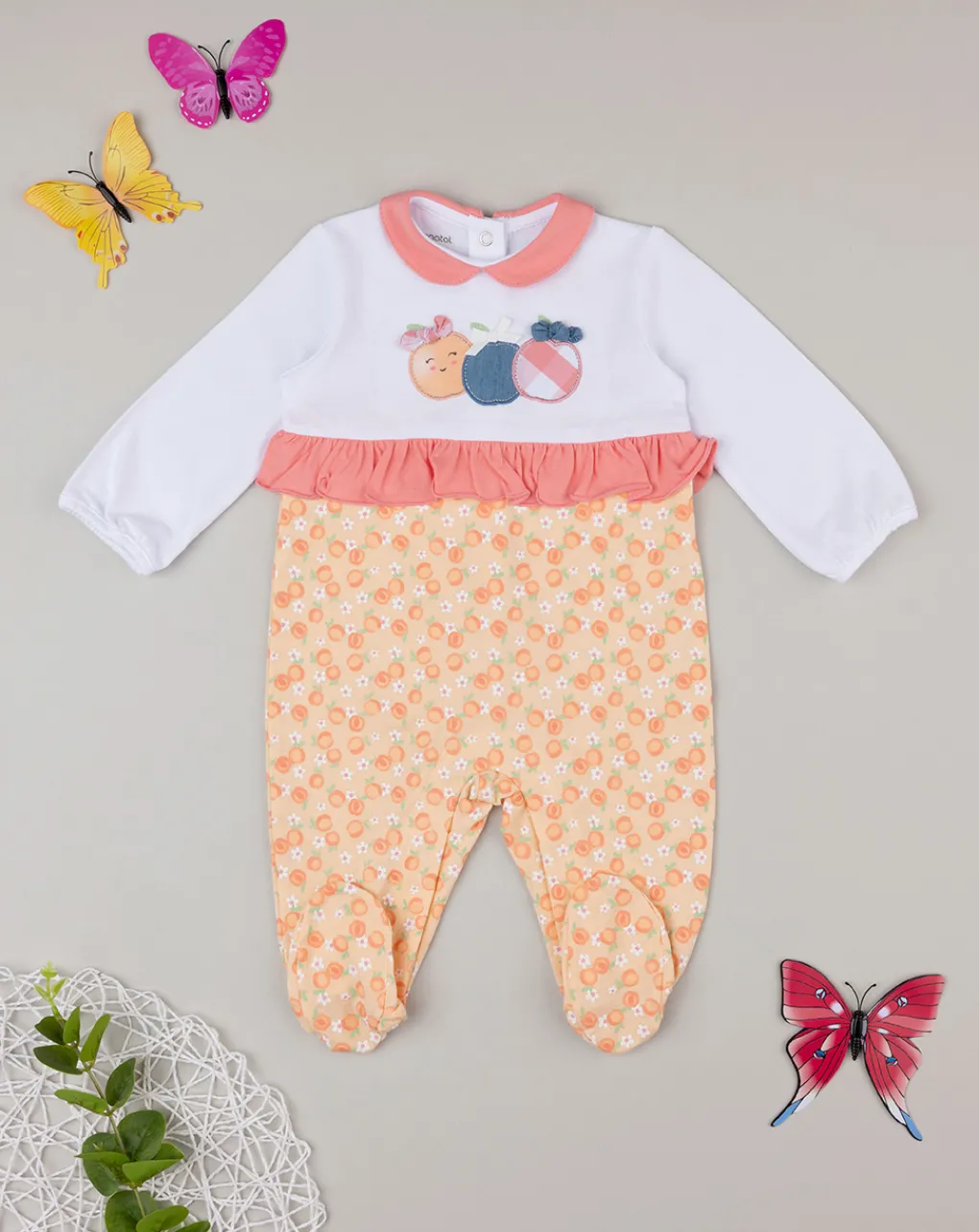 Prenatal Abiti Completi E Tutine-Tutina Neonata Jersey Bicolore