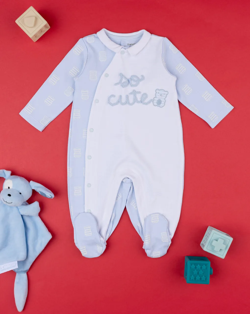 Prenatal Abiti Completi E Tutine-Tutina Neonato Interlock "Be Cute”