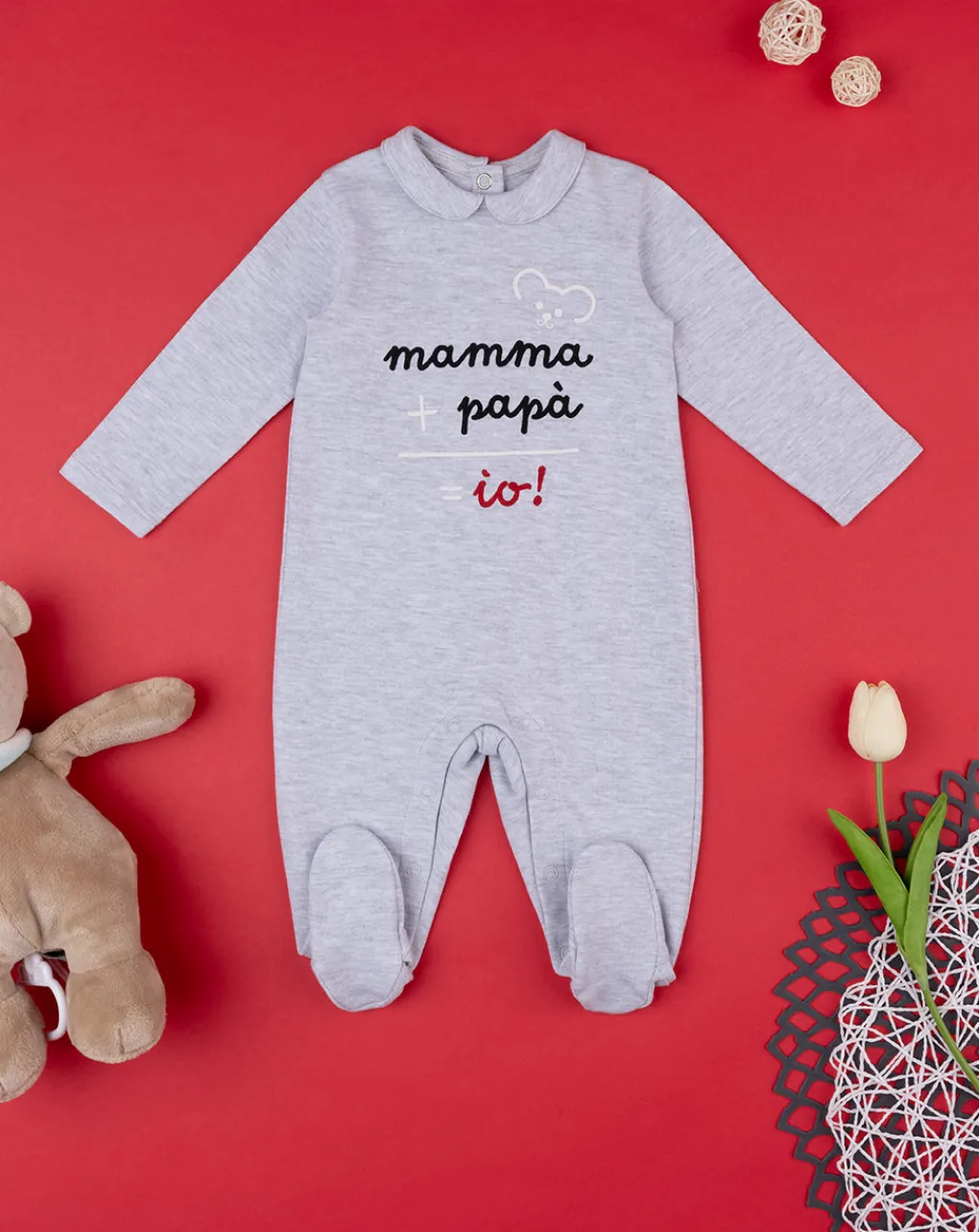 Prenatal Abiti Completi E Tutine-Tutina Unisex "Mamma + Papa”