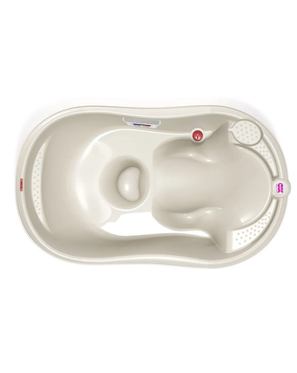 Okbaby Vaschette E Accessori-Vasca Onda Bianca 0-12 Mesi - Ok Baby