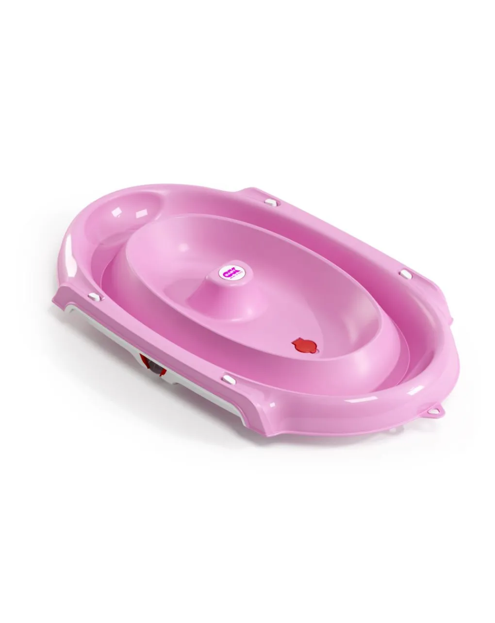 Okbaby Vaschette E Accessori-Vaschetta Pieghevole Onda Slim Rosa 0-12 Mesi - Ok Baby