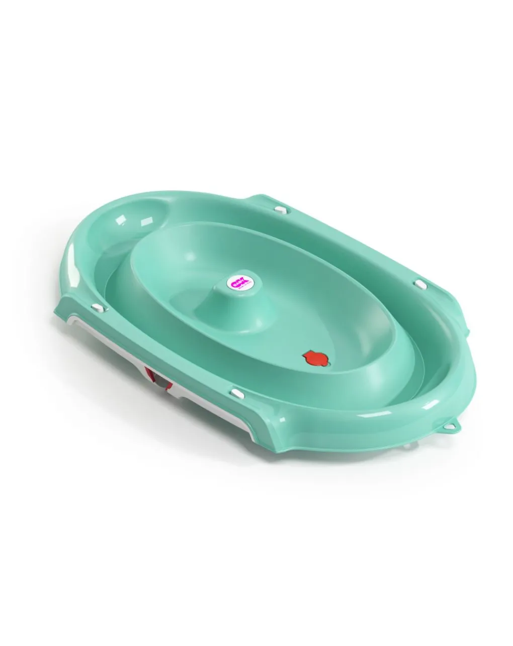 Okbaby Vaschette E Accessori-Vaschetta Pieghevole Onda Slim Azzurra 0-12 Mesi - Ok Baby