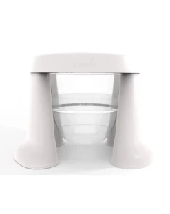 TUB OF THE WORD Vaschette E Accessori-Vaschetta Pieghevole Salvaspazio Bianca - Softtub