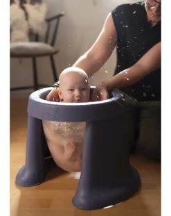 TUB OF THE WORD Vaschette E Accessori-Vaschetta Pieghevole Salvaspazio Azzurra - Softtub