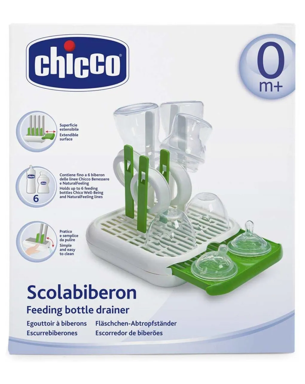 Chicco Biberon-Vaschetta Scolabiberon