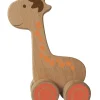 Wood'N'Play Giochi Interattivi E Prescolari-Wood N Play - Animali In Legno Con Ruote