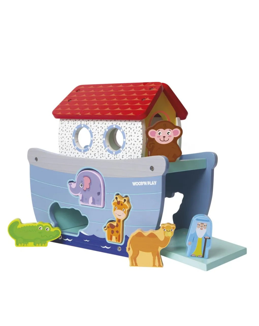 Wood'N'Play Giochi Interattivi E Prescolari-Wood’N Play - Arca Di Noe’