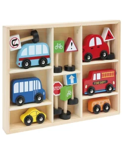 Wood'N'Play Giochi In Legno-Wood’N’Play - Set Veicoli