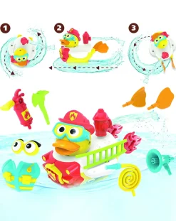 Yookidoo Giochi Primi Mesi-- Jet Duck - Firefigher