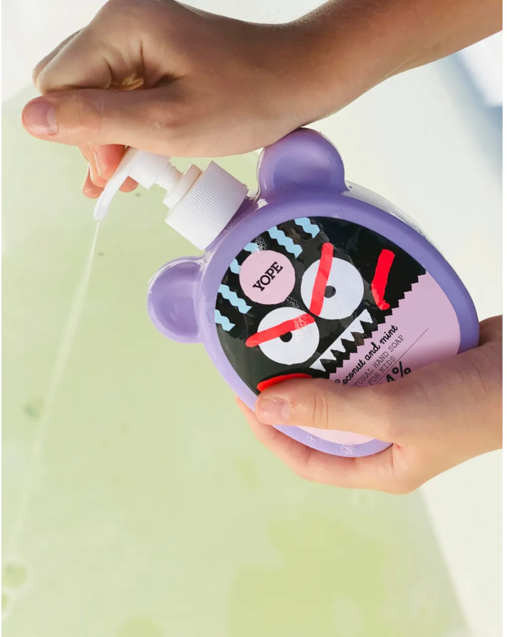 YOPE Saponi E Bagnoschiuma-- Sapone Liquido Bimbi Coconut & Mint