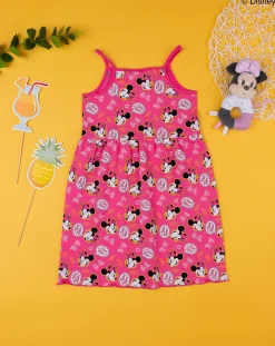 Prenatal Vestiti E Completi-Abito Mare Bimba "Minnie” Rosa