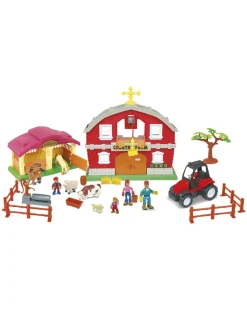 Animal World Giochi Interattivi E Prescolari-- Mega Set Fattoria