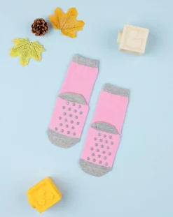 Prenatal Body Intimo E Calze-Antiscivolo Bimba Rosa "Pulcino”