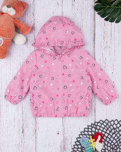 Prenatal Giubbini E Piumini-Antivento Doppio Bimba Rosa