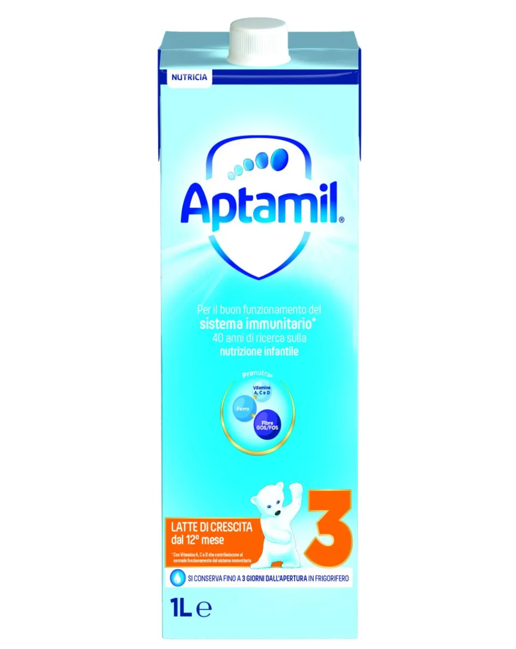 Humana Latte Crescita 3 4 5-Aptamil - Latte Aptamil 3 Liquido 1L