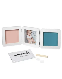 Baby Art Complementi D'Arredo-Portafoto My Baby Touch Doppio - Bianco