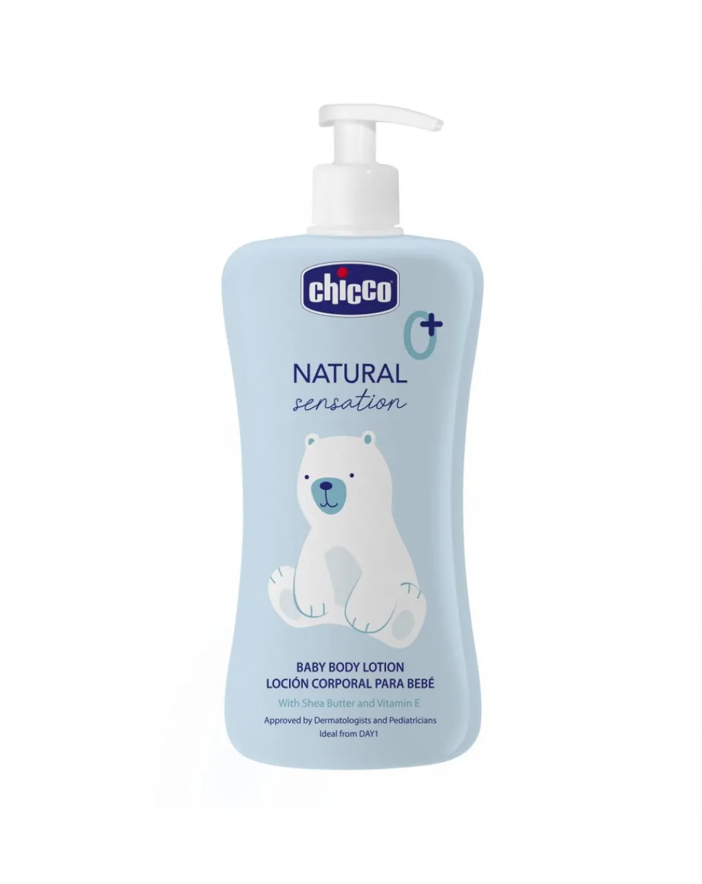 Chicco Creme Olii E Burrocacao-Baby Crema Corpo Natural Sensation 500Ml -