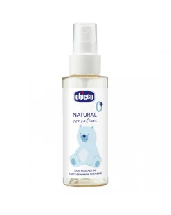 Chicco Creme Olii E Burrocacao-Baby Olio Massaggio Natural Sensation 100Ml -