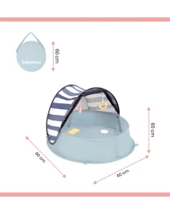 Babymoov Culle E Accessori-Aquani Box Giochi & Piscina Anti-Uv Spf 50+ Mariniere