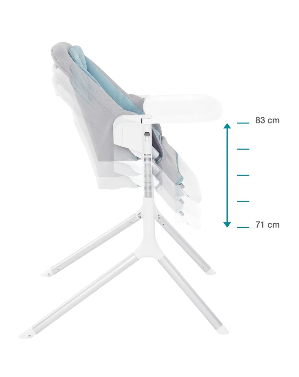 Babymoov Seggioloni Pappa-Seggiolone Slick - 2 In 1