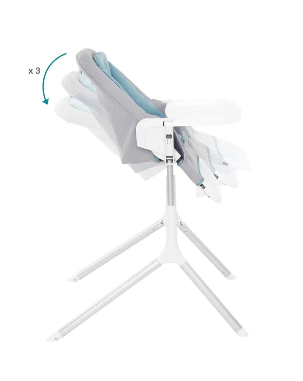 Babymoov Seggioloni Pappa-Seggiolone Slick - 2 In 1
