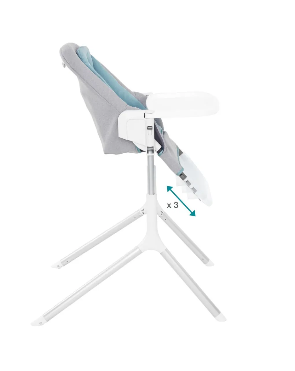 Babymoov Seggioloni Pappa-Seggiolone Slick - 2 In 1