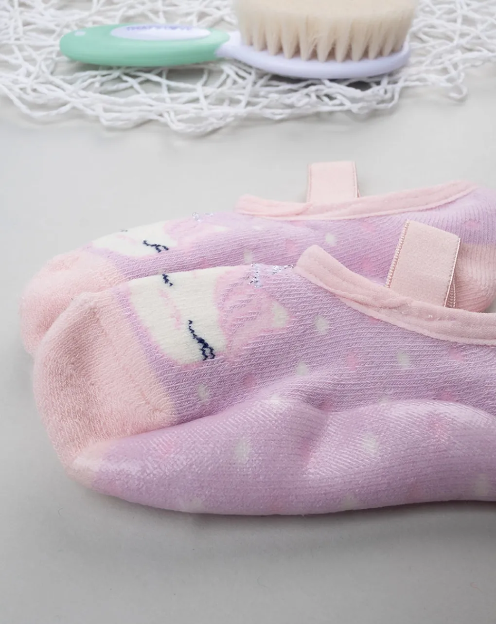 Prenatal Body Intimo E Calze-Ballerina Tessuto Bimba Rosa/Lilla