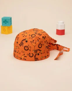 Prenatal Cappelli E Accessori-Bandana Arancione Bimbo Giraffe