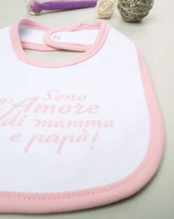 Prenatal Bavaglini-Bavaglino Bimba Con Scritta