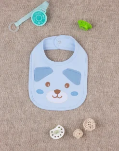 Prenatal Bavaglini-Bavaglino Bimbo Animal Azzurro