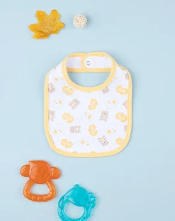 Prenatal Bavaglini-Bavaglino Unisex Giallo Organic Cotton