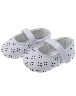 Chicco Scarpine E Calze-Bebe’/Ballerina Ollie Laserata Bianca