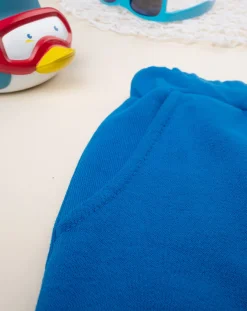 Prenatal Jeans Pantaloni E Salopette-Bermuda Bambino French Terry Blu