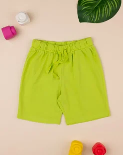 Prenatal Jeans Pantaloni E Salopette-Bermuda Bambino Jersey Verde
