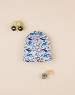 Prenatal Cappelli E Accessori-Berretto Bambino Grigio Macchine