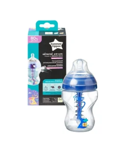 Tommee Tippee Biberon-Biberon Ins Ilicone Con Sistema Anti-Colica Avanzato 260Ml