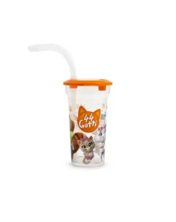 44 Gatti Tazze E Bicchieri-Bicchiere Con Cannuccia