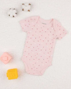 Prenatal Magliette E Body Intimi-Body Costina Bimba Rosa