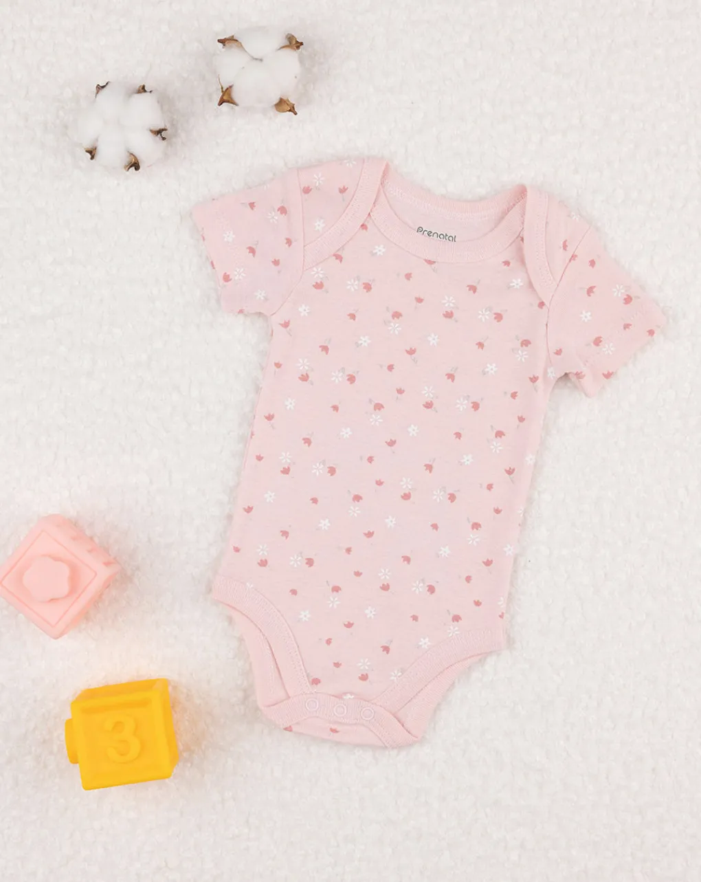Prenatal Magliette E Body Intimi-Body Costina Bimba Rosa
