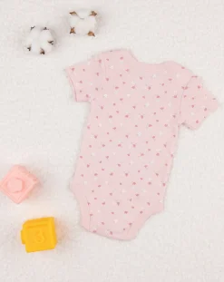 Prenatal Magliette E Body Intimi-Body Costina Bimba Rosa