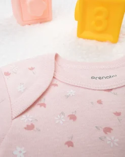 Prenatal Magliette E Body Intimi-Body Costina Bimba Rosa
