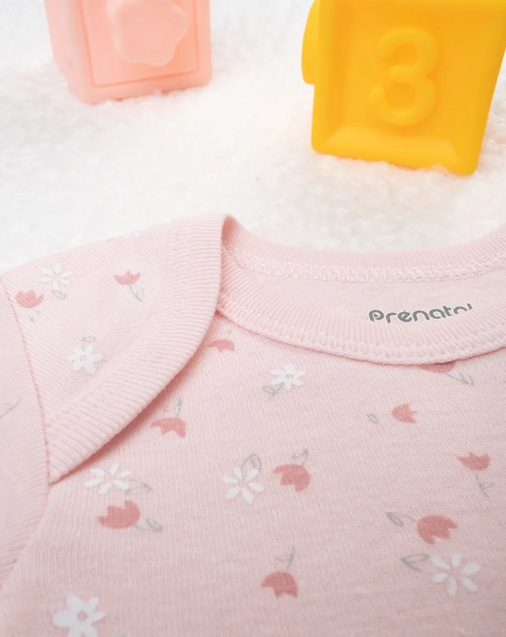 Prenatal Magliette E Body Intimi-Body Costina Bimba Rosa