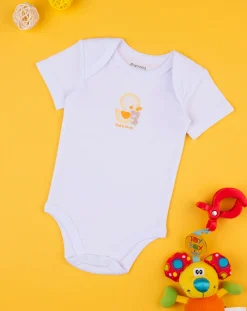 Prenatal Magliette E Body Intimi-Body Costina Unisex Organic Cotton