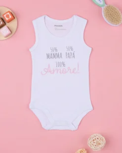 Prenatal Magliette E Body Intimi-Body Intimo Neonata Con Stampa