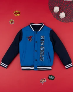 Prenatal Giubbotti E Piumini-Bomber Reversibile Bimbo "Spiderman”