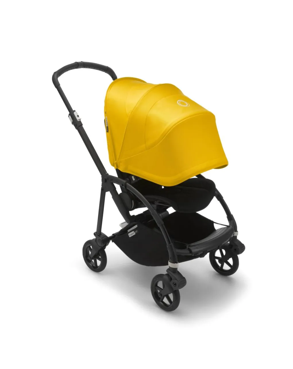 Bugaboo Passeggini-Bee 6 Completo Nero/Nero-Giallo Limone