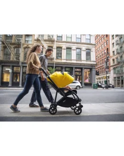 Bugaboo Passeggini-Bee 6 Completo Nero/Nero-Giallo Limone
