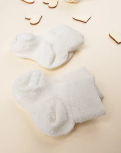 Prenatal Prematuri-Calze Unisex Prematuri White Oeko-Tex