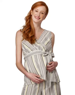 Prenatal Magliette E T Shirt-Camicia Smanicata A Righe
